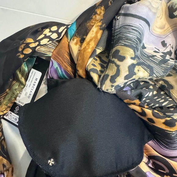 Guess by Marciano Purfecrion Print Dress Night Train Animal Size US 2/ EU 38 NWT - Picture 10 of 16